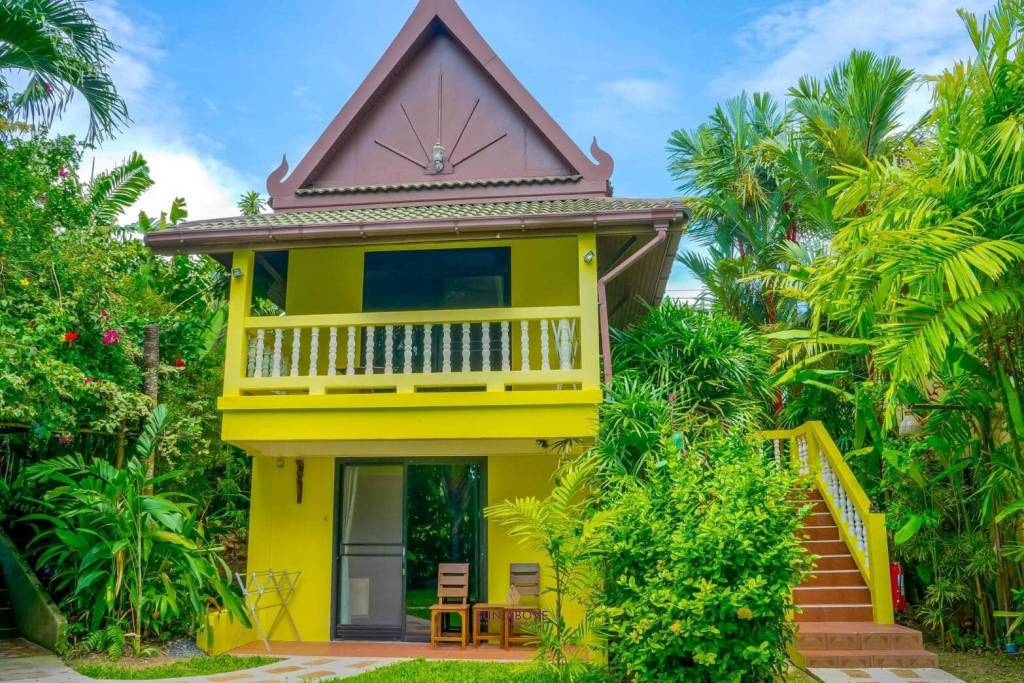 A Property of 2400 Square Meters with Bungalows ,studio and House at Nai Yang Phuket.