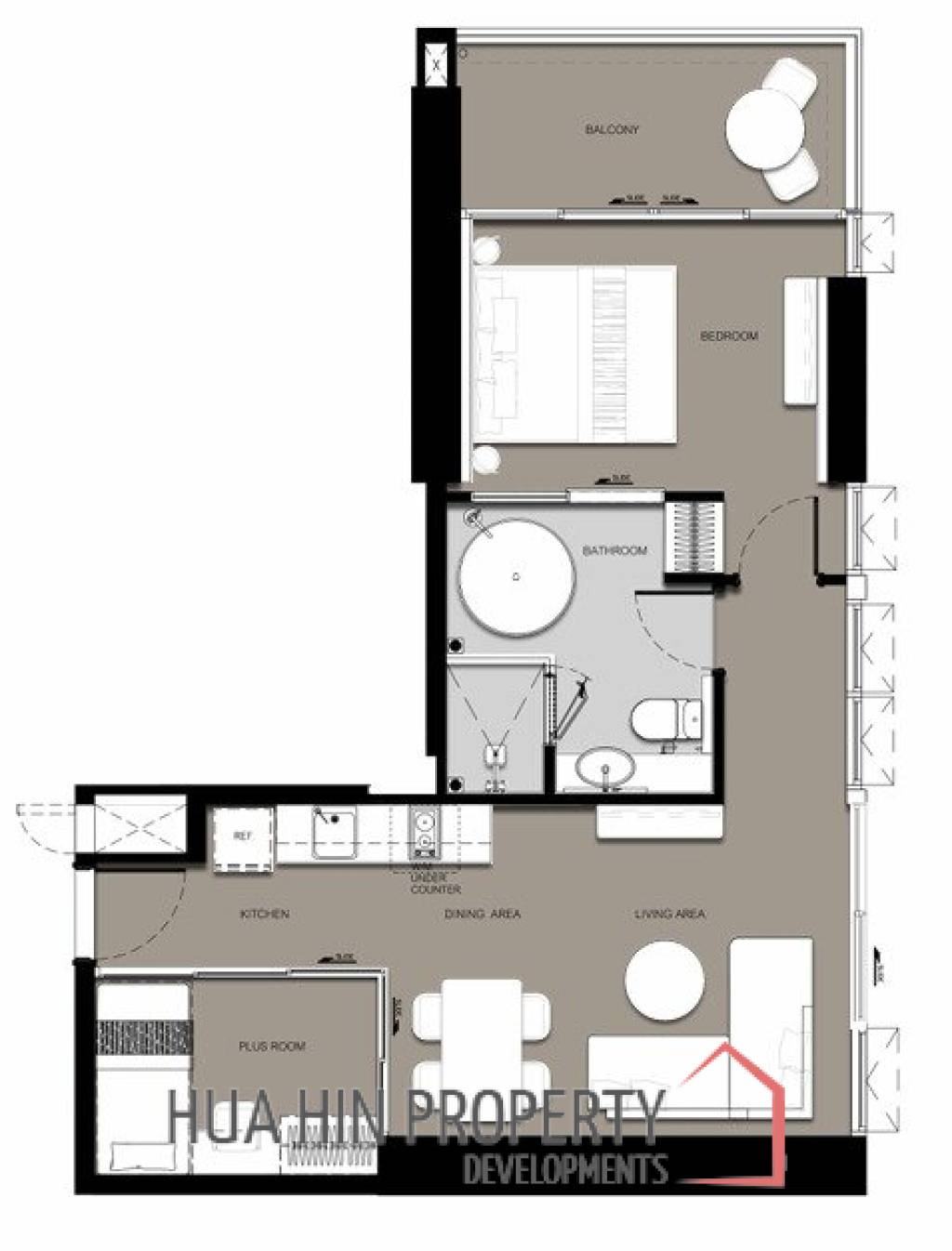 1 Bed Extra Bliss 59.31 SQ.M VEHHA