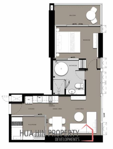 1 Bed Extra Bliss 59.31 SQ.M VEHHA