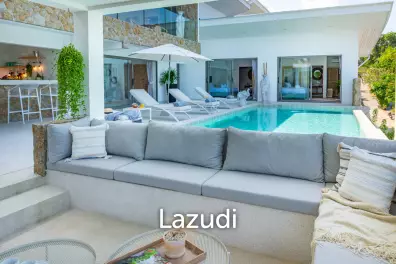 Stunning 5-Bed Sea View Villa in Bo Phut Hill