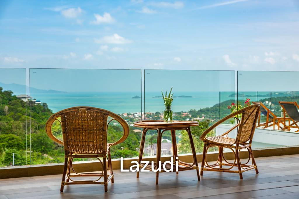 Stunning 5-Bed Sea View Villa in Bo Phut Hill
