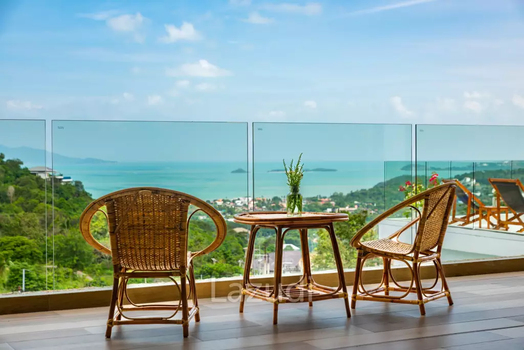 Stunning 5-Bed Sea View Villa in Bo Phut Hill