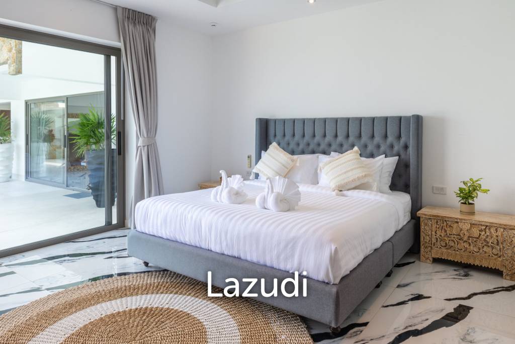 Stunning 5-Bed Sea View Villa in Bo Phut Hill