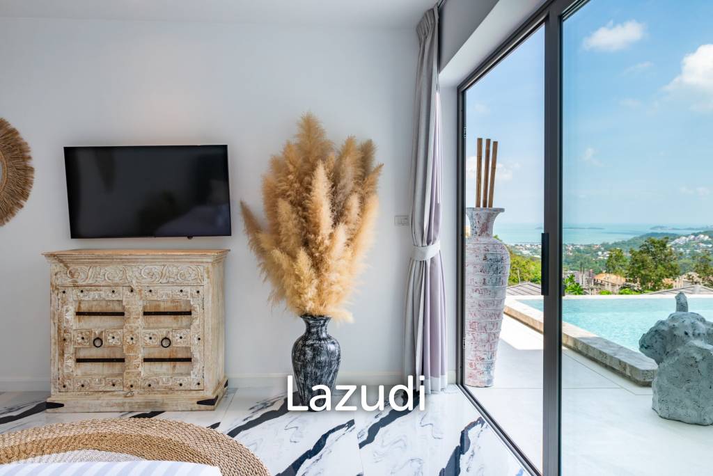 Stunning 5-Bed Sea View Villa in Bo Phut Hill