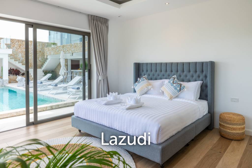 Stunning 5-Bed Sea View Villa in Bo Phut Hill