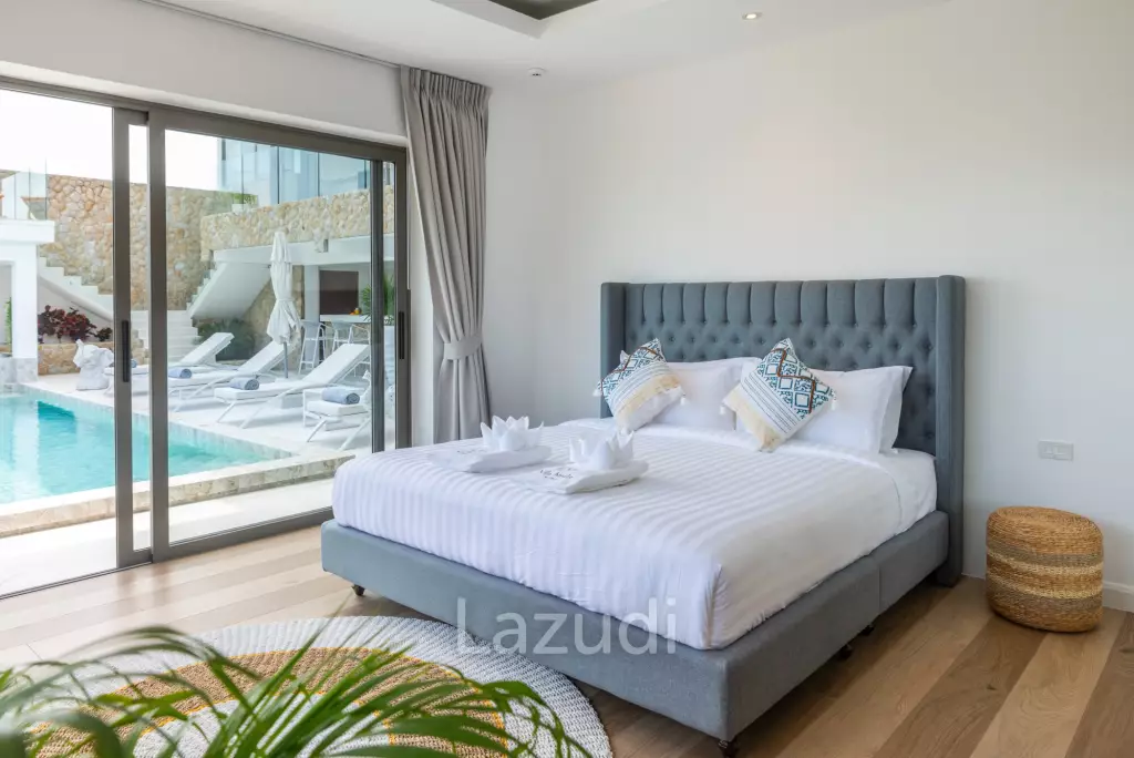 Stunning 5-Bed Sea View Villa in Bo Phut Hill