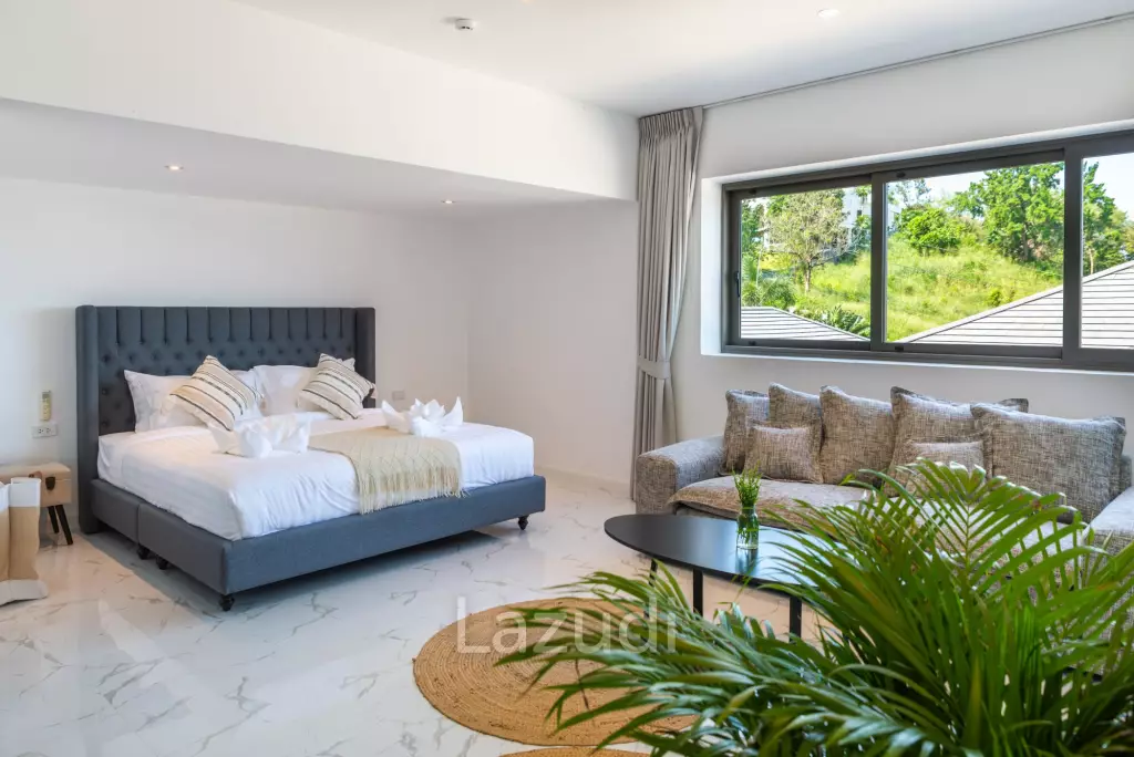 Stunning 5-Bed Sea View Villa in Bo Phut Hill