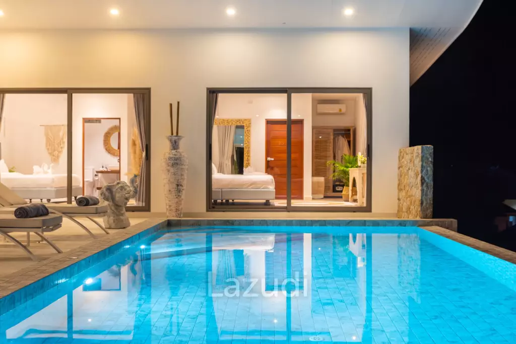 Stunning 5-Bed Sea View Villa in Bo Phut Hill