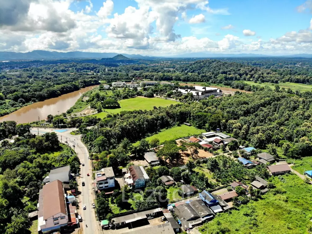 Land adjacted to river with teak trees for sale