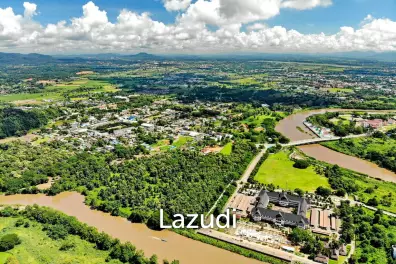 Land adjacted to river with teak trees for sale