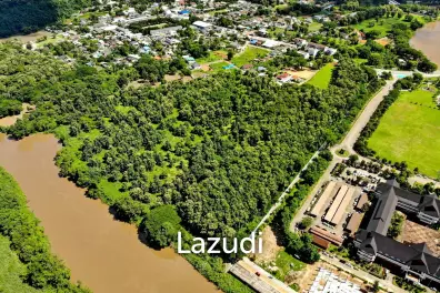 Land adjacted to river with teak trees for sale