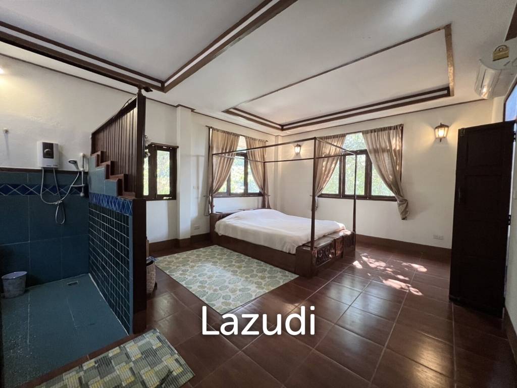 บ้าน 2 ชั้น 3 ห้องนอนให้เช่าใกล้ตัวเมืองเชียงราย