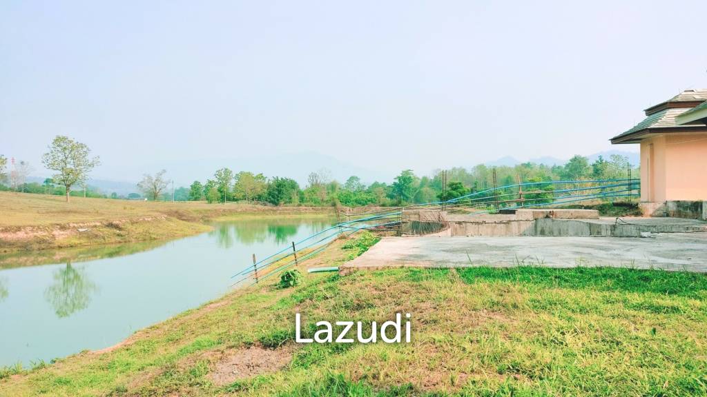 50% REDUCED - 483m2 - 60% complete Thai estate in Mae Taeng