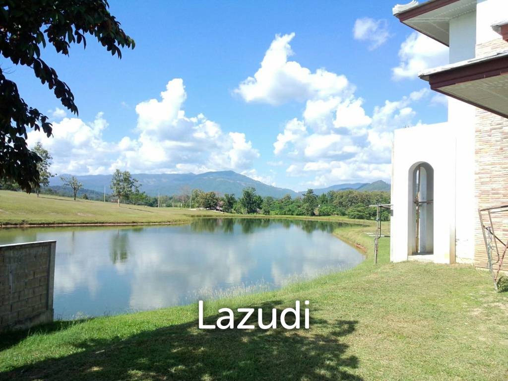 50% REDUCED - 483m2 - 60% complete Thai estate in Mae Taeng
