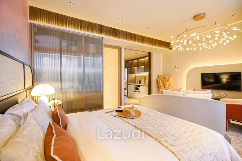1 ห้องนอน 1 ห้องน้ำ 33.23 ตร.ม. อารมณ์ จอมเทียน