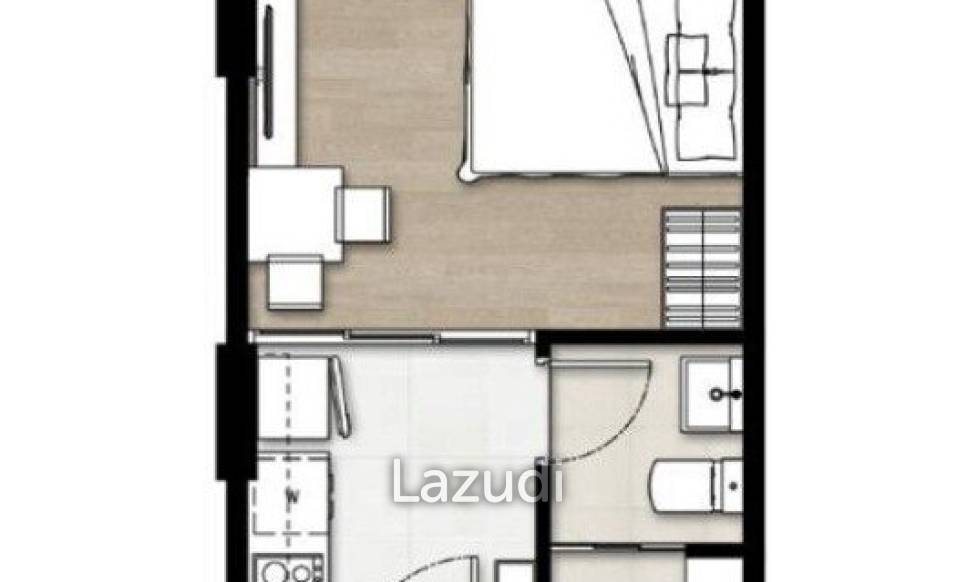 Studio 1 Bath 28.50 SQ.M The Origin Kathu – Patong