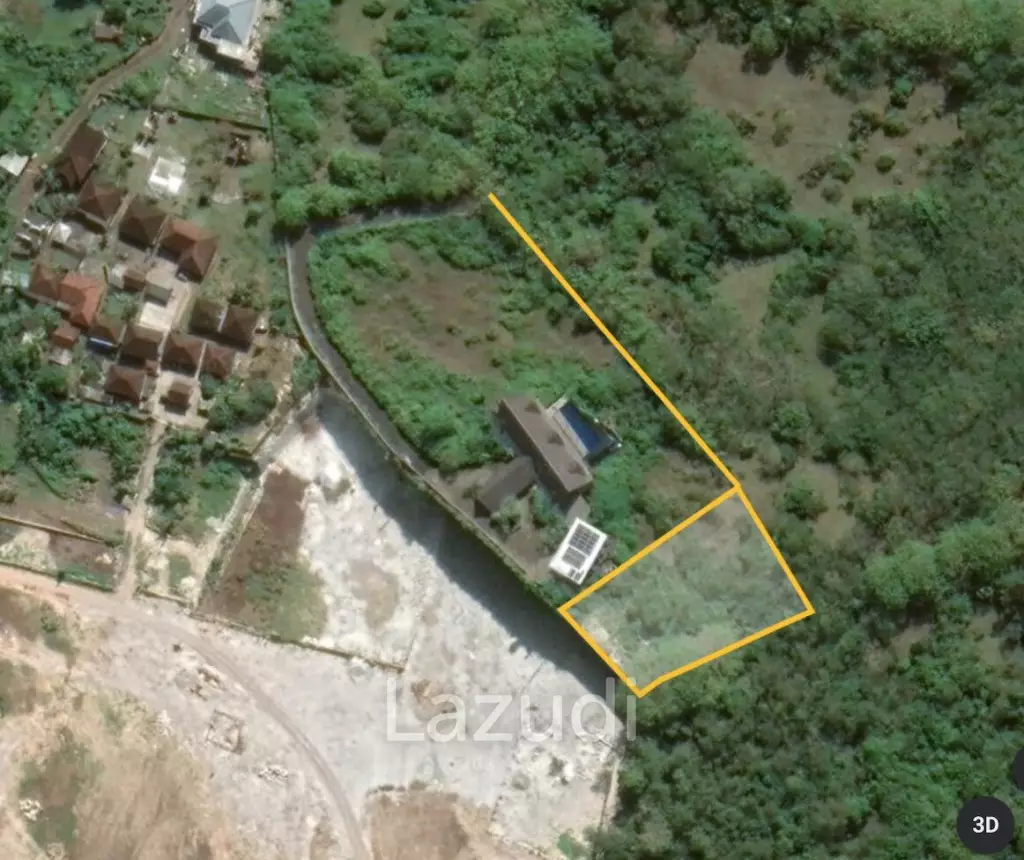 Hillside Land Plot, with Stunning Ocean Views