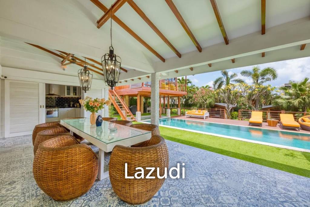 6 Bed Villa with Large Garden and Pool - Padonan