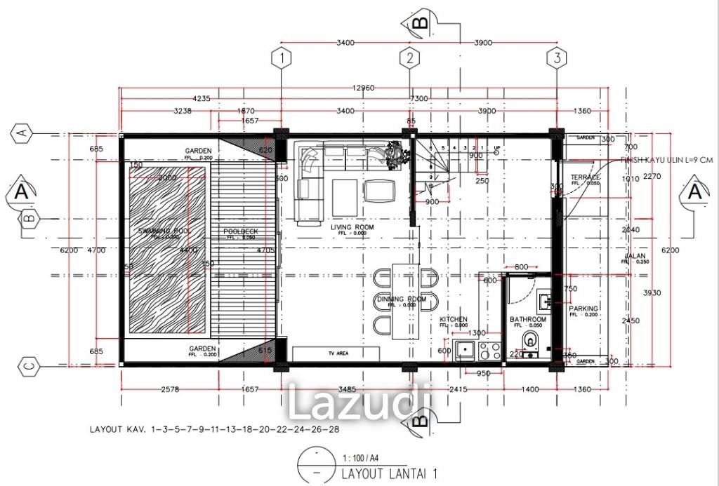 2 Bed 3 Bath 120 SQ.M. Umalas