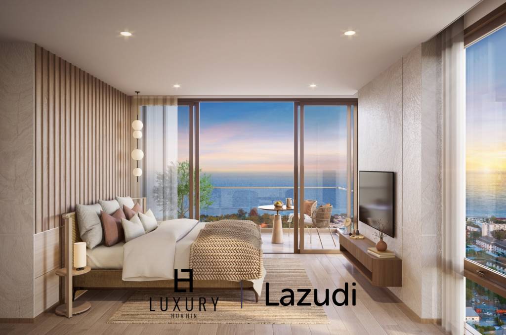 Luxury 1-Bedroom Condo with Ocean View in Hua Hin