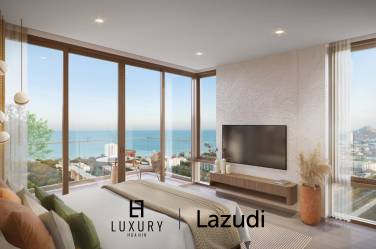 Luxury 1-Bedroom Condo with Ocean View in Hua Hin