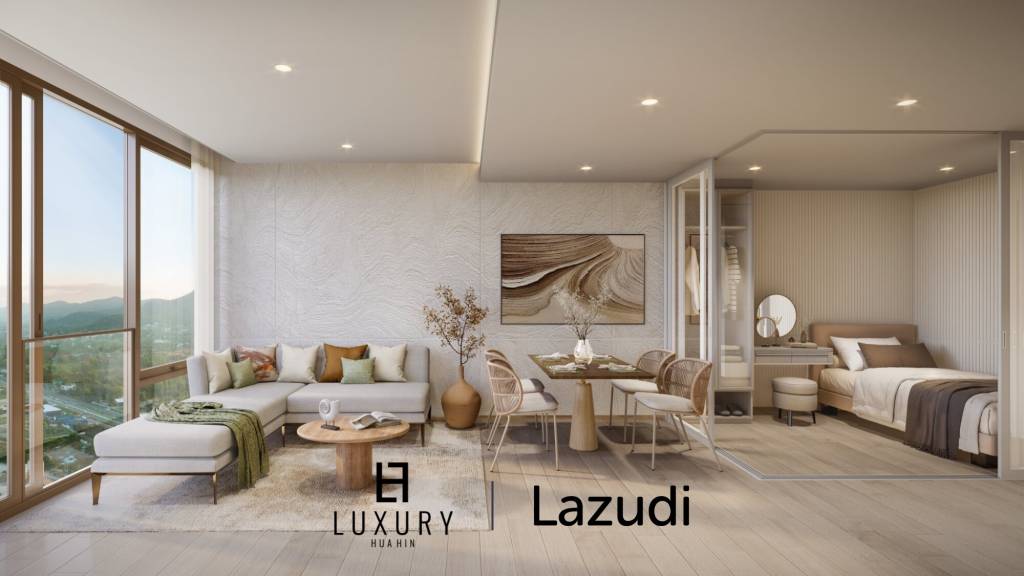 Luxury 1-Bedroom Condo with Ocean View in Hua Hin