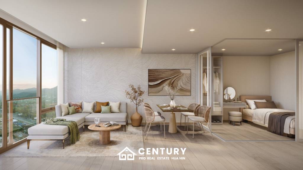 Luxury 1-Bedroom Condo with Ocean View in Hua Hin