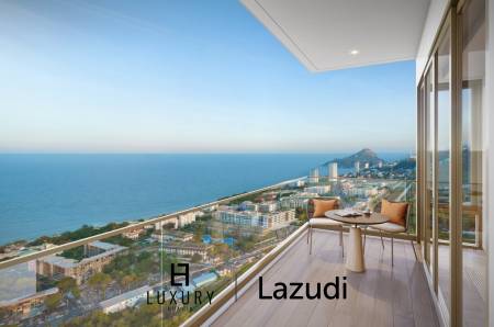Luxury 1-Bedroom Condo with Ocean View in Hua Hin