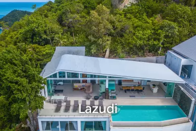 Seaside Elegance: Luxurious 5-Bedroom Villa with Sublime Views of Chaweng Bay in Coral Cove