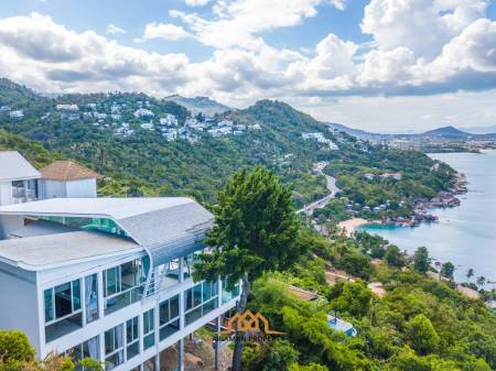 Seaside Elegance: Luxurious 5-Bedroom Villa with Sublime Views of Chaweng Bay in Coral Cove