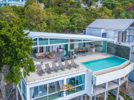 Seaside Elegance: Luxurious 5-Bedroom Villa with Sublime Views of Chaweng Bay in Coral Cove