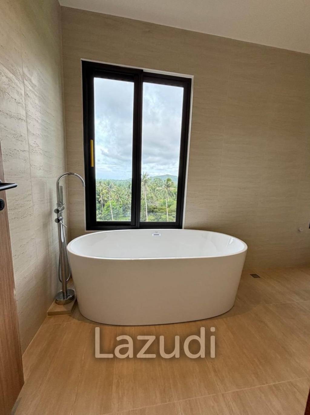 Seaside Elegance: A Modern 3-Bedroom Cubic Villa in Bantai, Koh Phangan,