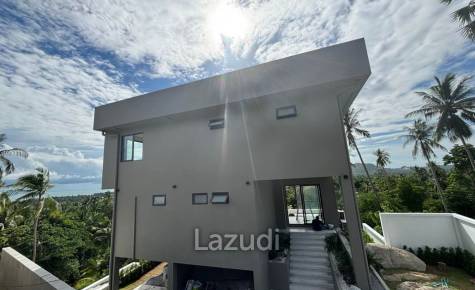 Seaside Elegance: A Modern 3-Bedroom Cubic Villa in Bantai, Koh Phangan,