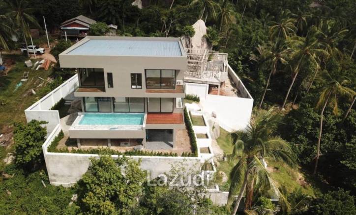 Seaside Elegance: A Modern 3-Bedroom Cubic Villa in Bantai, Koh Phangan,