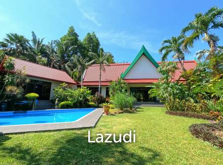 2,000 sqm land, 4 Bedroom Pool Villa in Chalong near Big Buddha Phuket