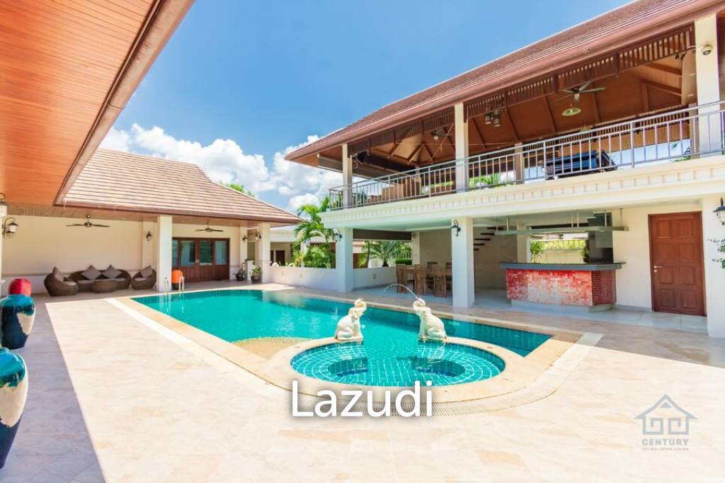 HILLSIDE HAMLET 3 : Quality 4 bed pool Villa