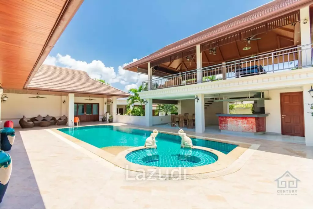 HILLSIDE HAMLET 3 : Quality 4 bed pool Villa