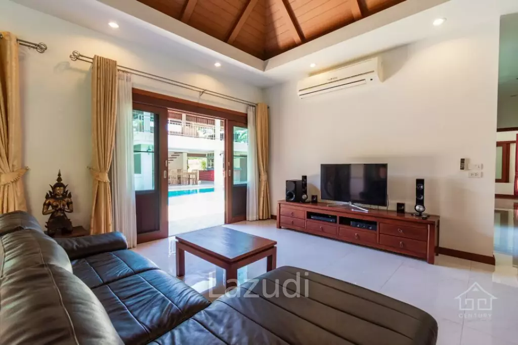 HILLSIDE HAMLET 3 : Quality 4 bed pool Villa