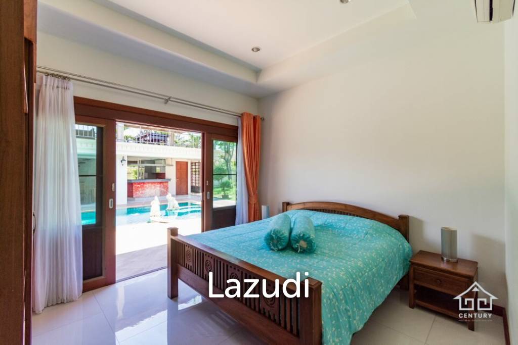 HILLSIDE HAMLET 3 : Quality 4 bed pool Villa