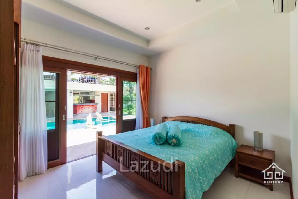 HILLSIDE HAMLET 3 : Quality 4 bed pool Villa