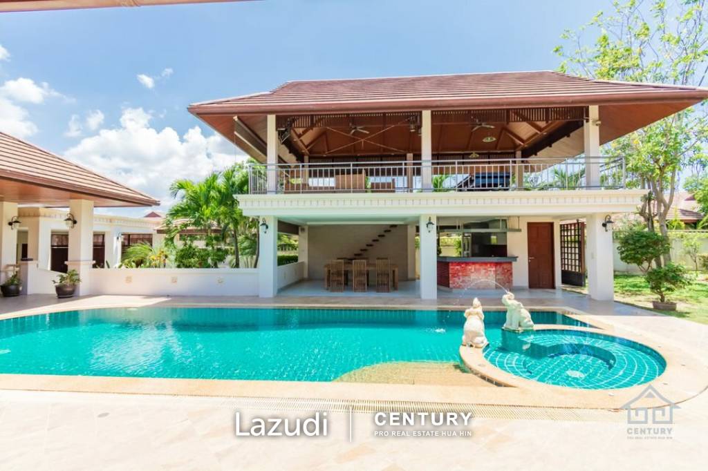 HILLSIDE HAMLET 3 : Quality 4 bed pool Villa