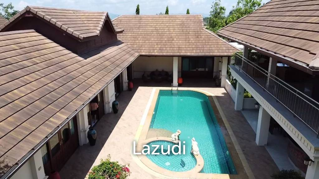 HILLSIDE HAMLET 3 : Quality 4 bed pool Villa