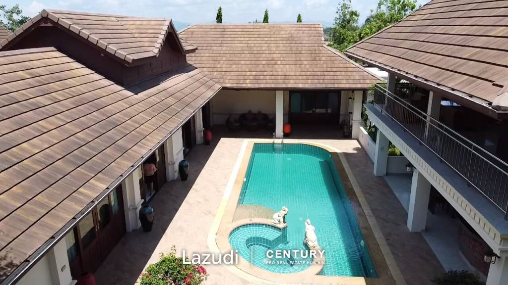 HILLSIDE HAMLET 3 : Quality 4 bed pool Villa