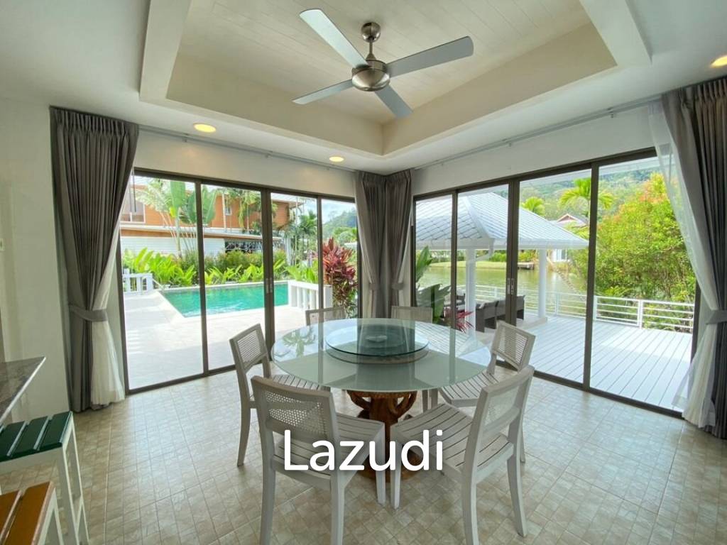 Tropical Lakeview Villa In Exclusive Estate