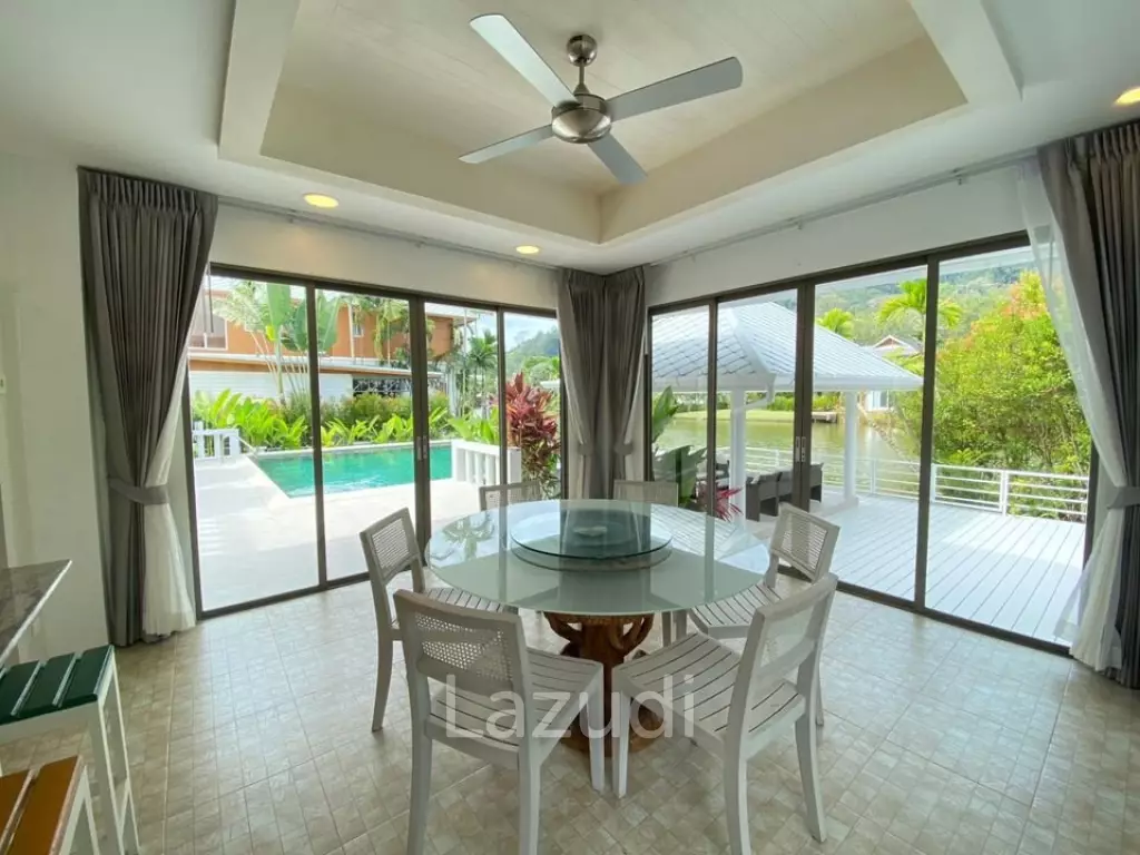 Tropical Lakeview Villa In Exclusive Estate