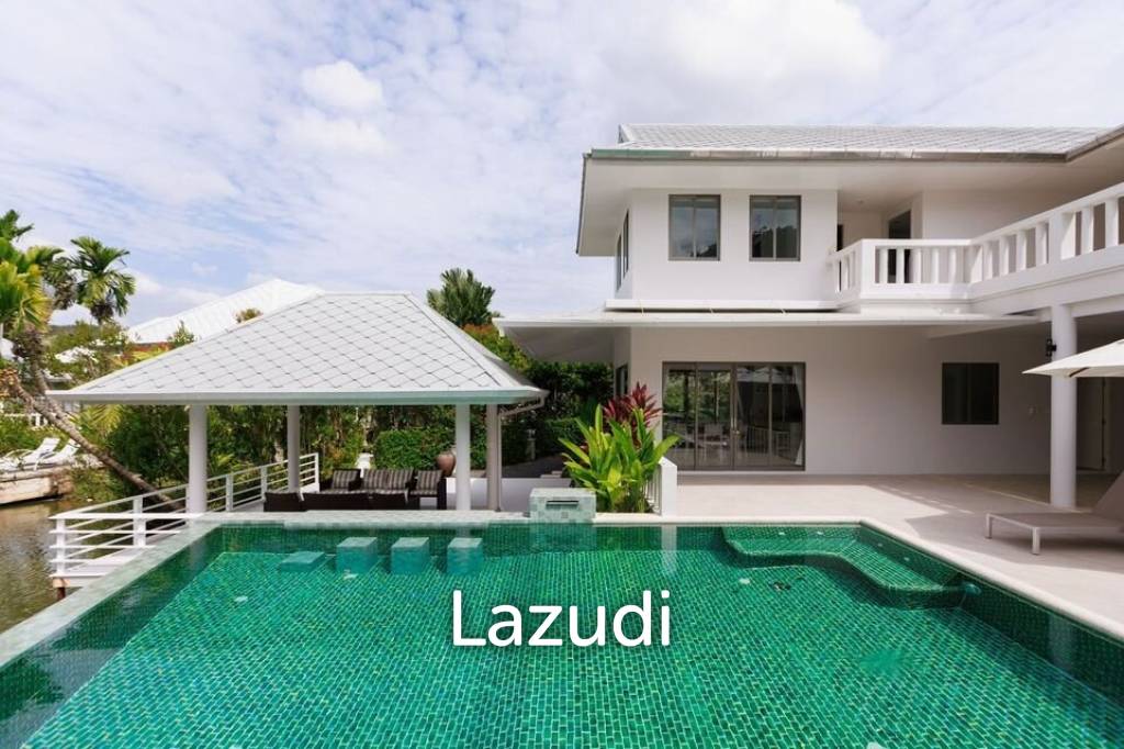 Tropical Lakeview Villa In Exclusive Estate