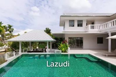 Tropical Lakeview Villa In Exclusive Estate
