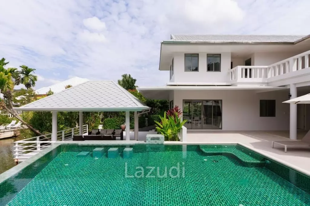 Tropical Lakeview Villa In Exclusive Estate