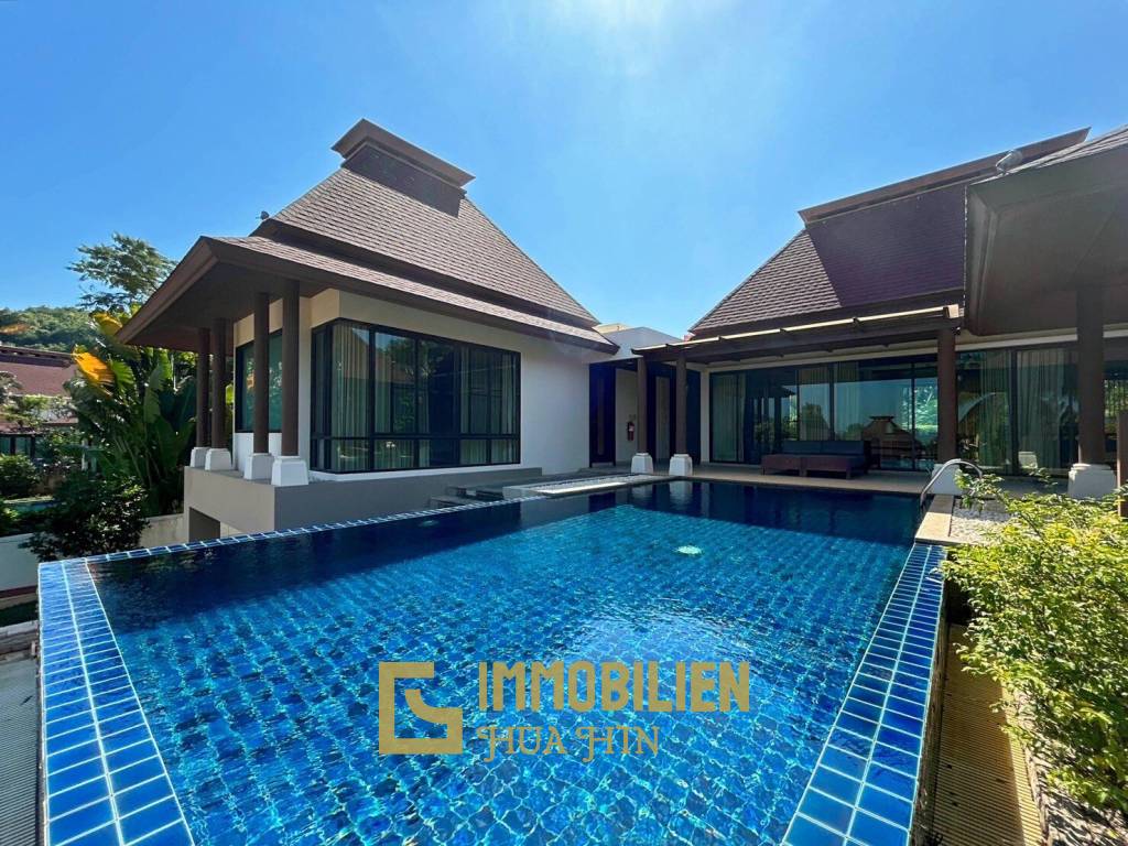 Panorama Khao Tao: Pool Villa im Bali-Stil mit 3 Schlafzimmern