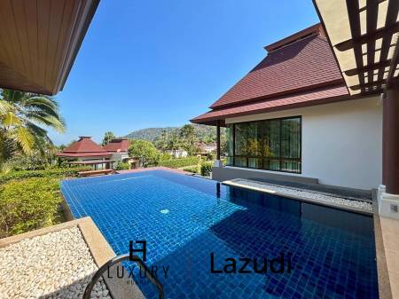 Panorama Khao Tao: Pool Villa im Bali-Stil mit 3 Schlafzimmern